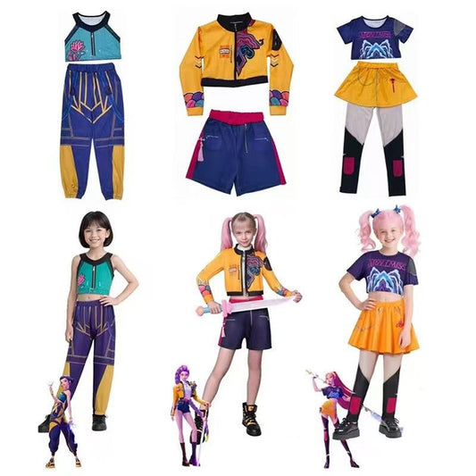 Fifaytech™ Halloween K-Pop Rumi Girls' Costume Set