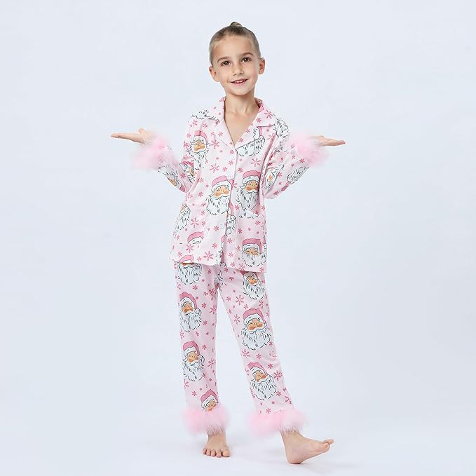 Fifaytech™ Pink Santa Claus pajamas