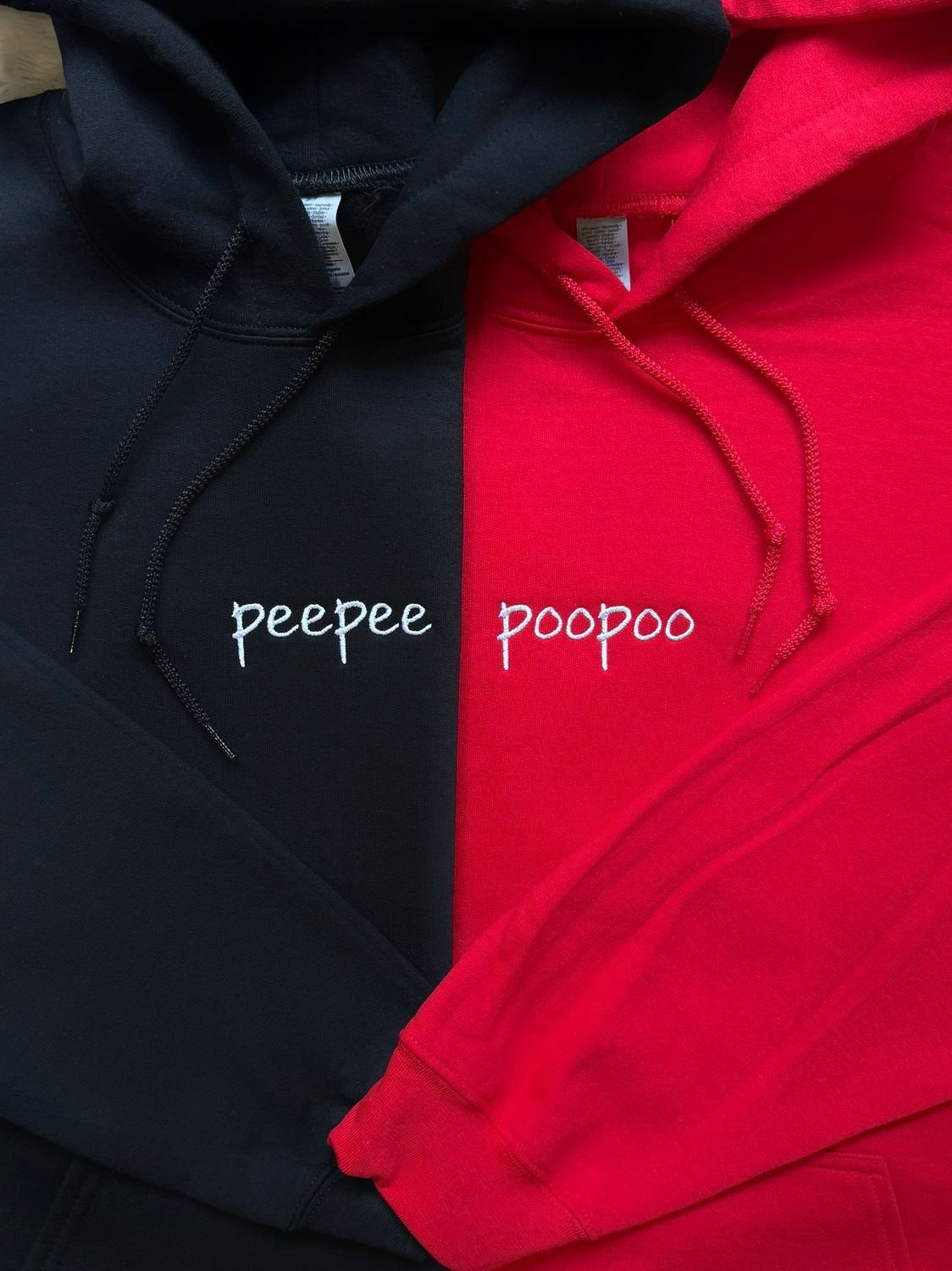 Fifaytech™ PeePee PooPoo Matching Set for couples & besties