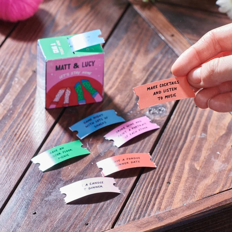 Fifaytech™ Personalised Couples Home Date Night Dispenser