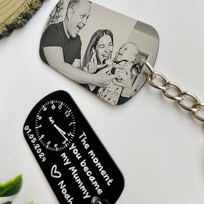 Fifaytech™ Personalised Daddy Photo Keyring