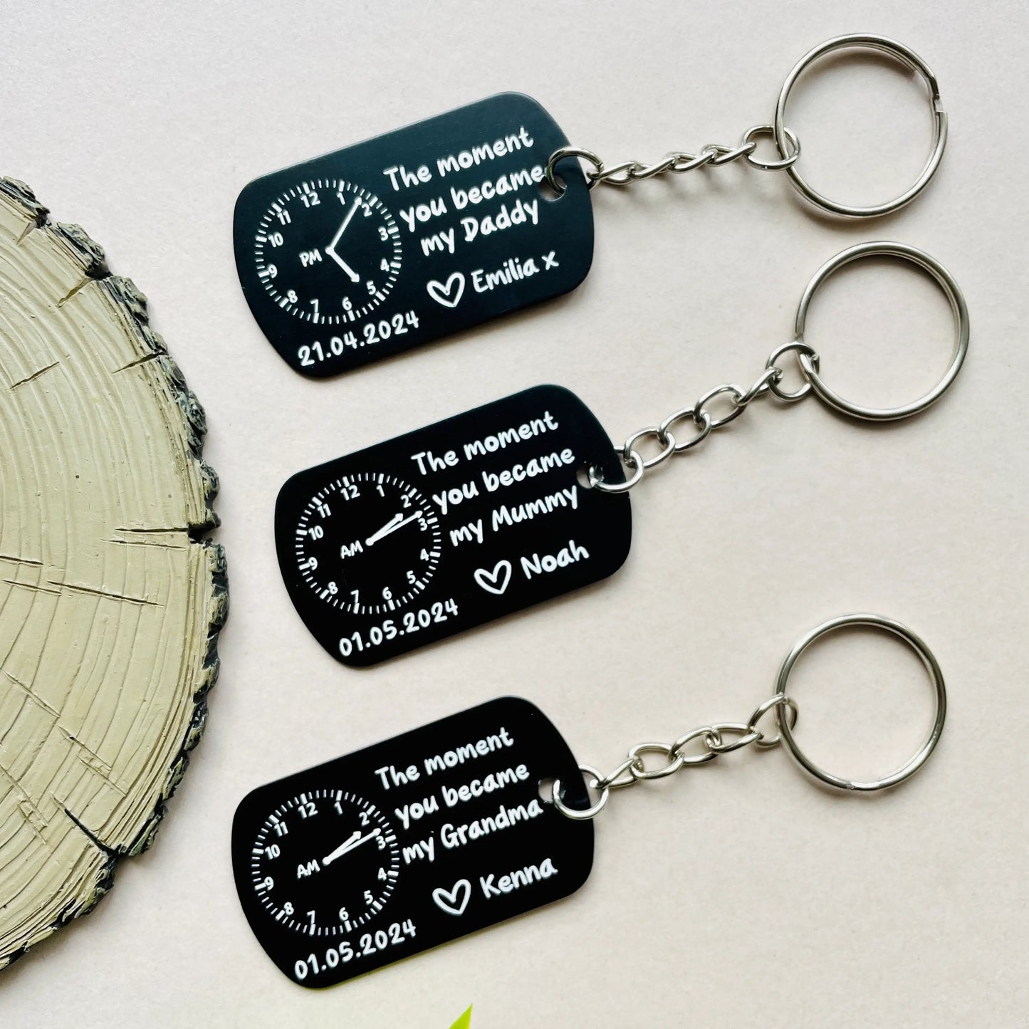 Fifaytech™ Personalised Daddy Photo Keyring
