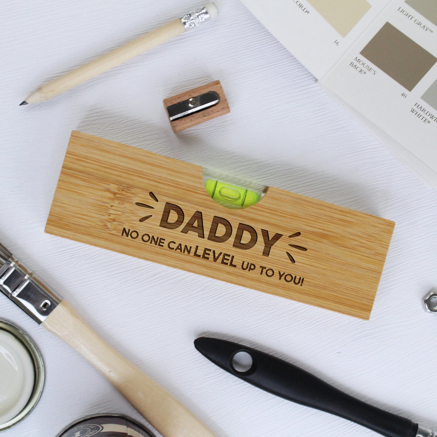 Fifaytech™ Personalized Custom Wooden Spirit Level Bottle Opener