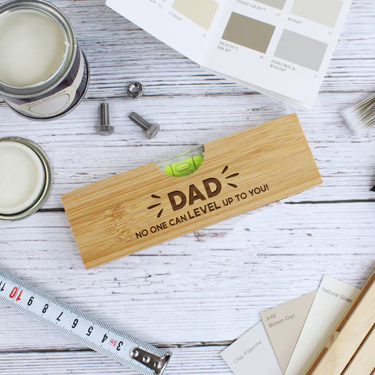 Fifaytech™ Personalized Custom Wooden Spirit Level Bottle Opener