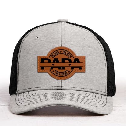 Fifaytech™ Personalized Leather Patch Hat
