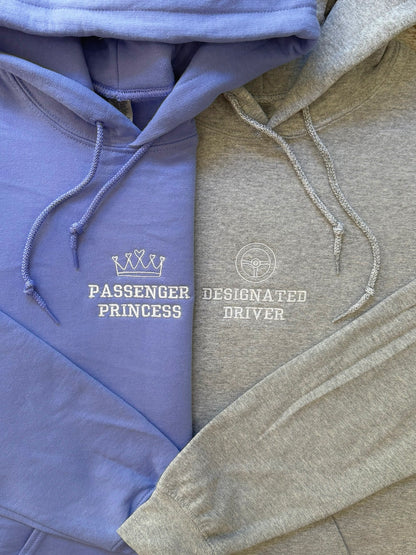 Passenger Princess + Designated Driver Matching Couples Set