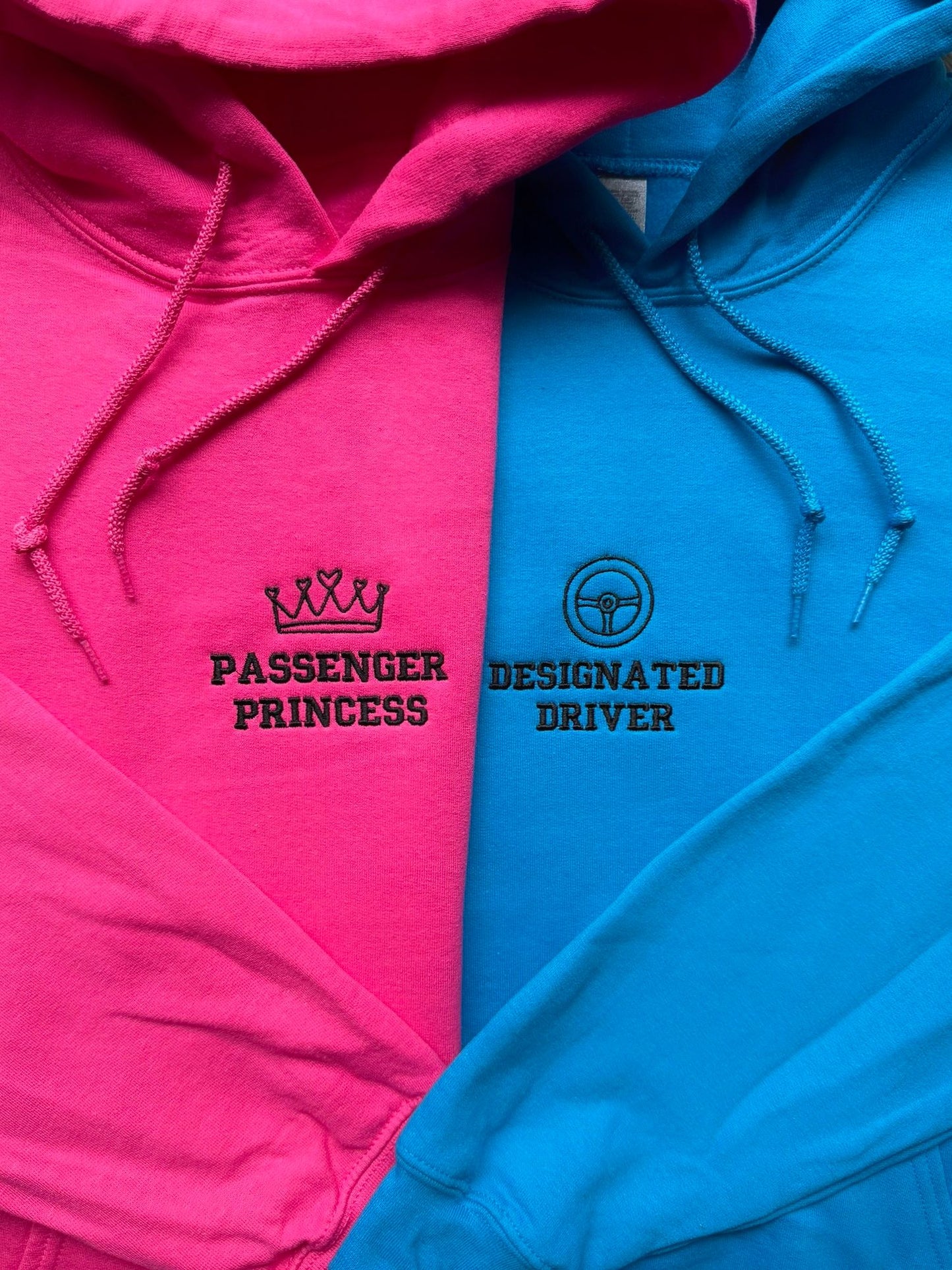 Passenger Princess + Designated Driver Matching Couples Set