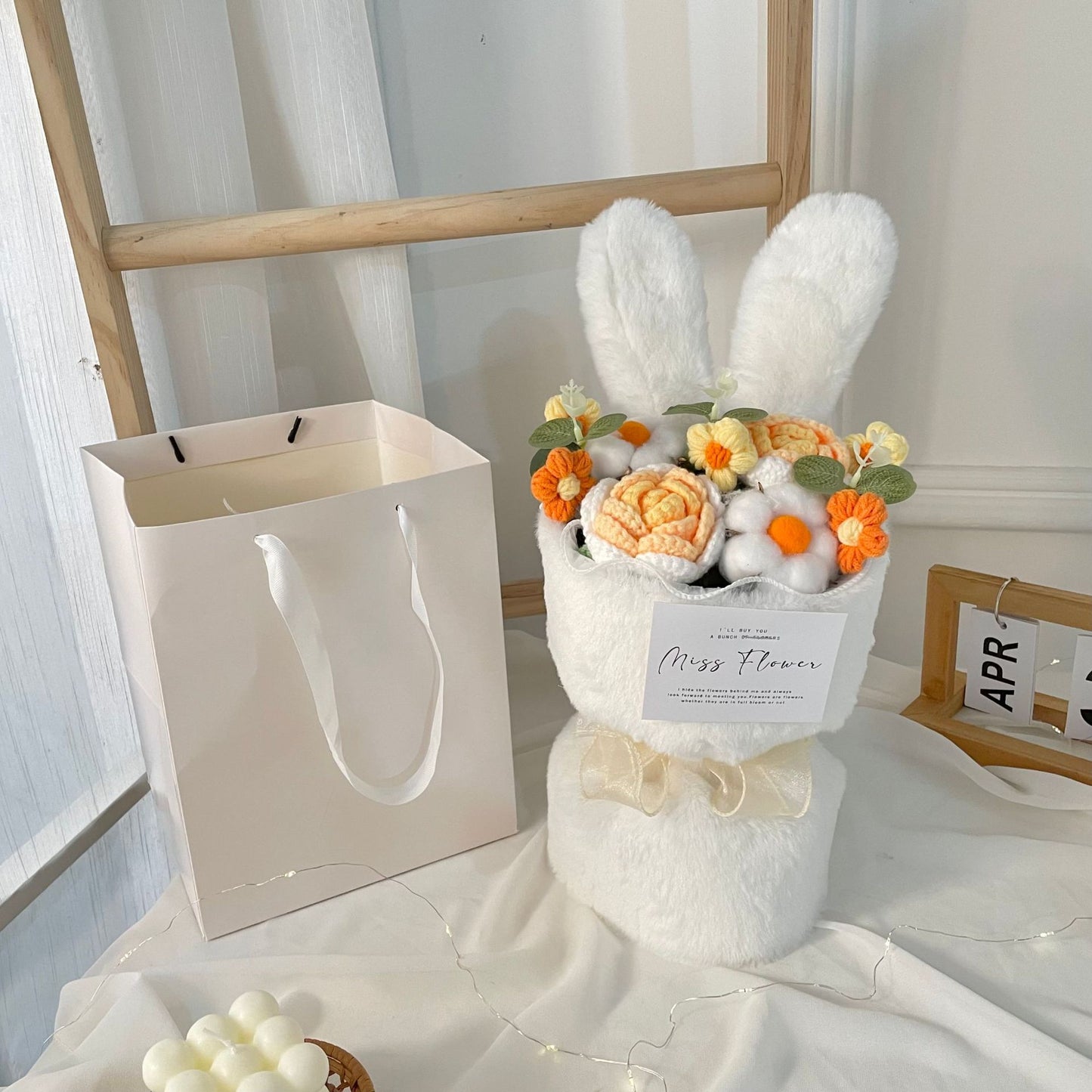 Fifaytech™ Rabbit Ears Doll Bouquet