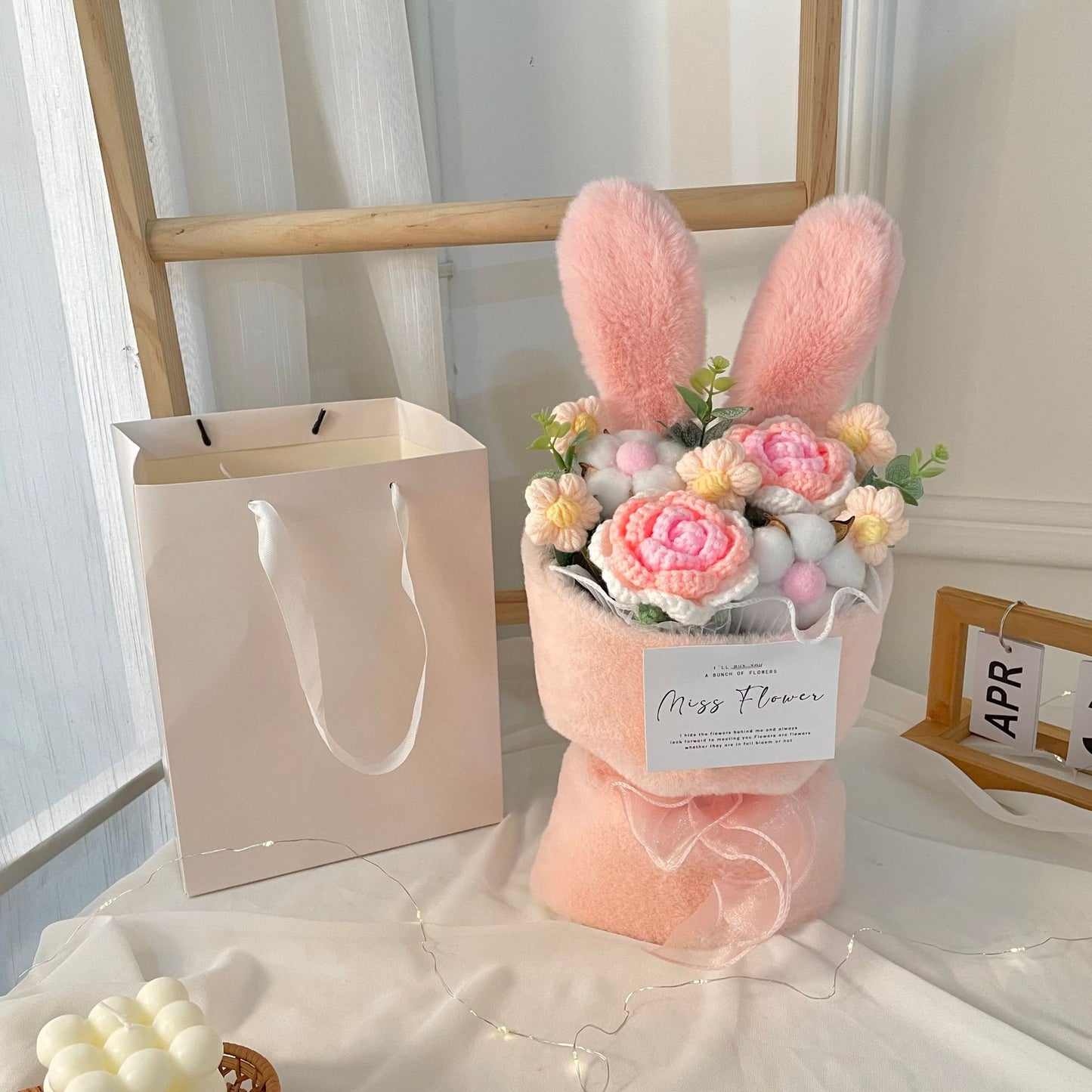 Fifaytech™ Rabbit Ears Doll Bouquet