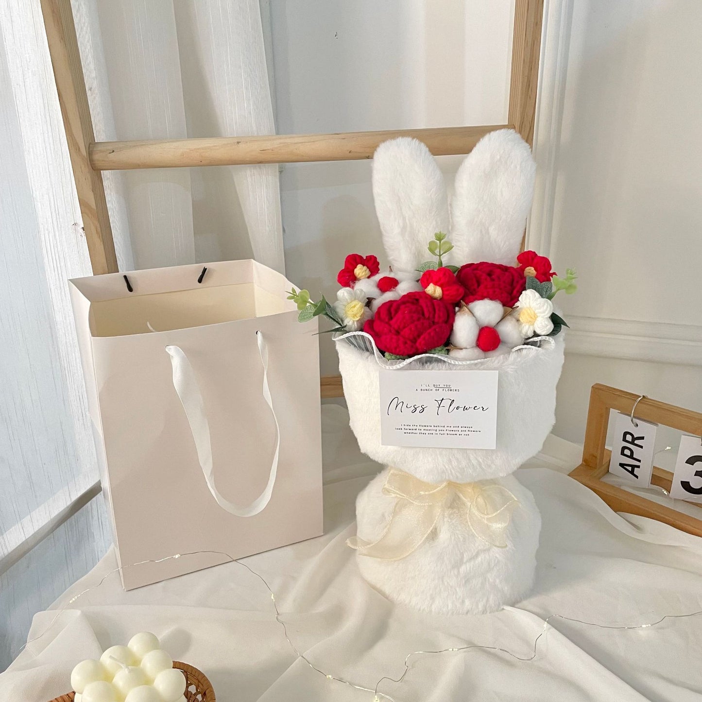 Fifaytech™ Rabbit Ears Doll Bouquet