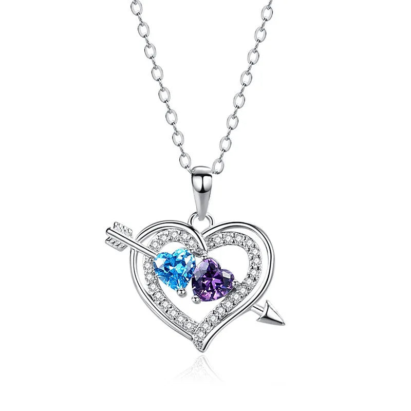 Fifaytech™ Eros's Arrow Moissanite Pendant Necklace