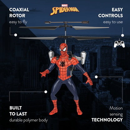 Fifaytech™ Spider-Man IR Remote Control Flying Figure