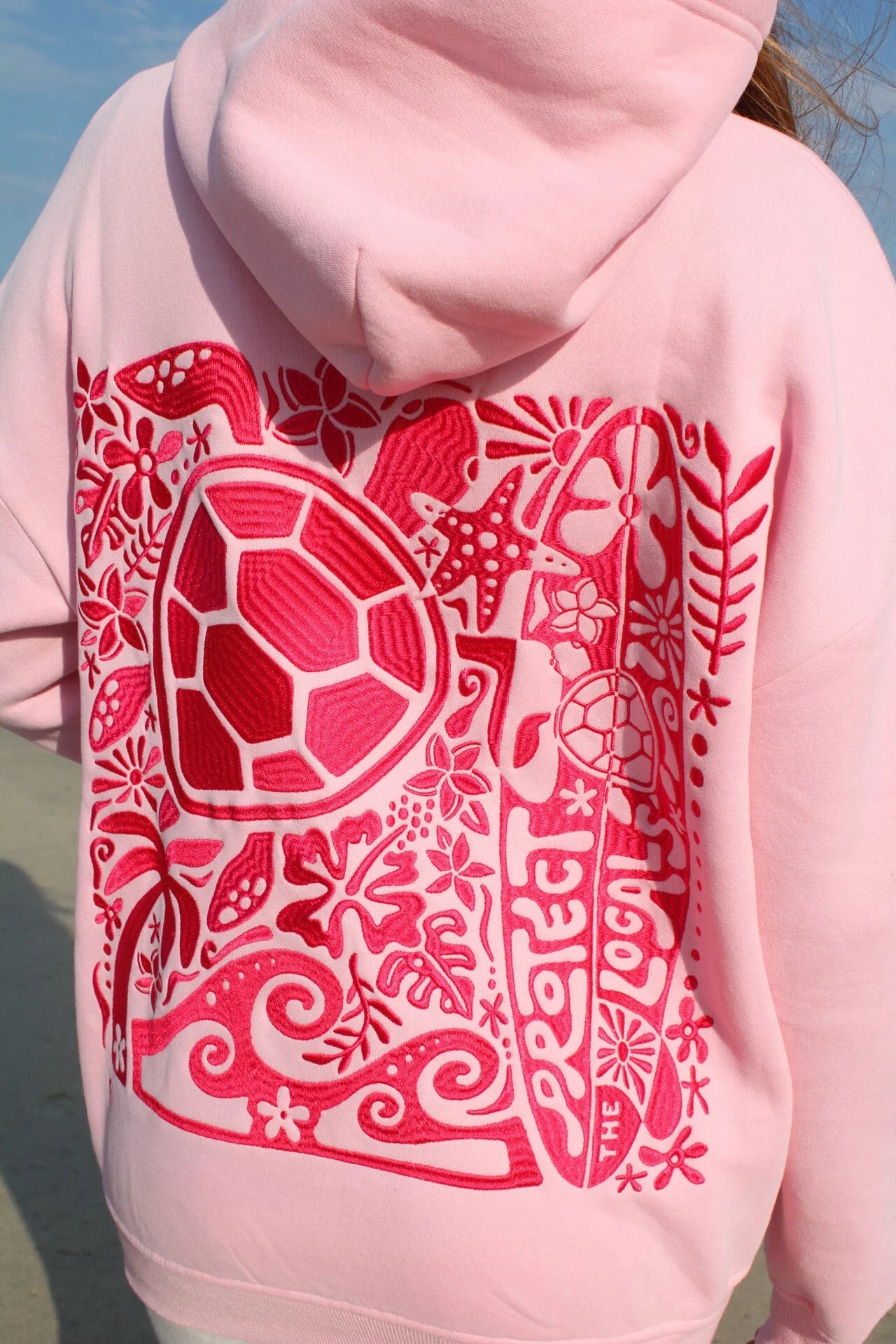 Fifaytech™ Sunny Shores Turtle Hoodie