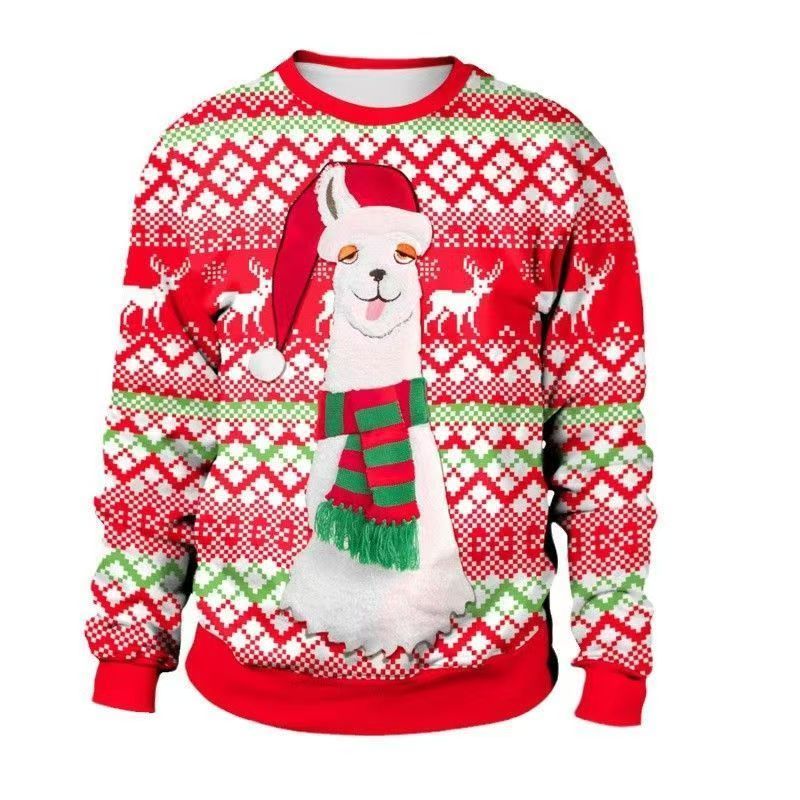Fifaytech™ Funny Animal unisex Ugly Christmas Crewneck Sweater