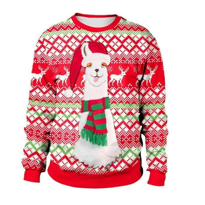 Fifaytech™ Funny Animal unisex Ugly Christmas Crewneck Sweater