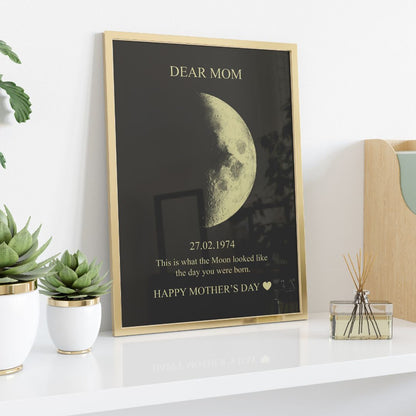 Fifaytech™ Personalized Moon Phase Art