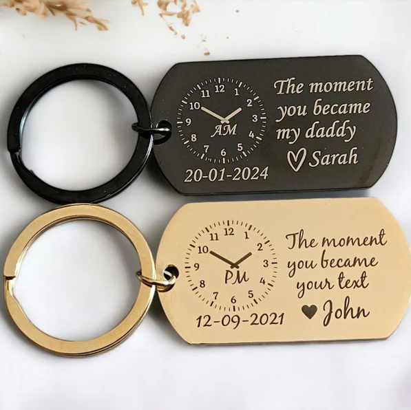 Fifaytech™ Personalised Daddy Photo Keyring