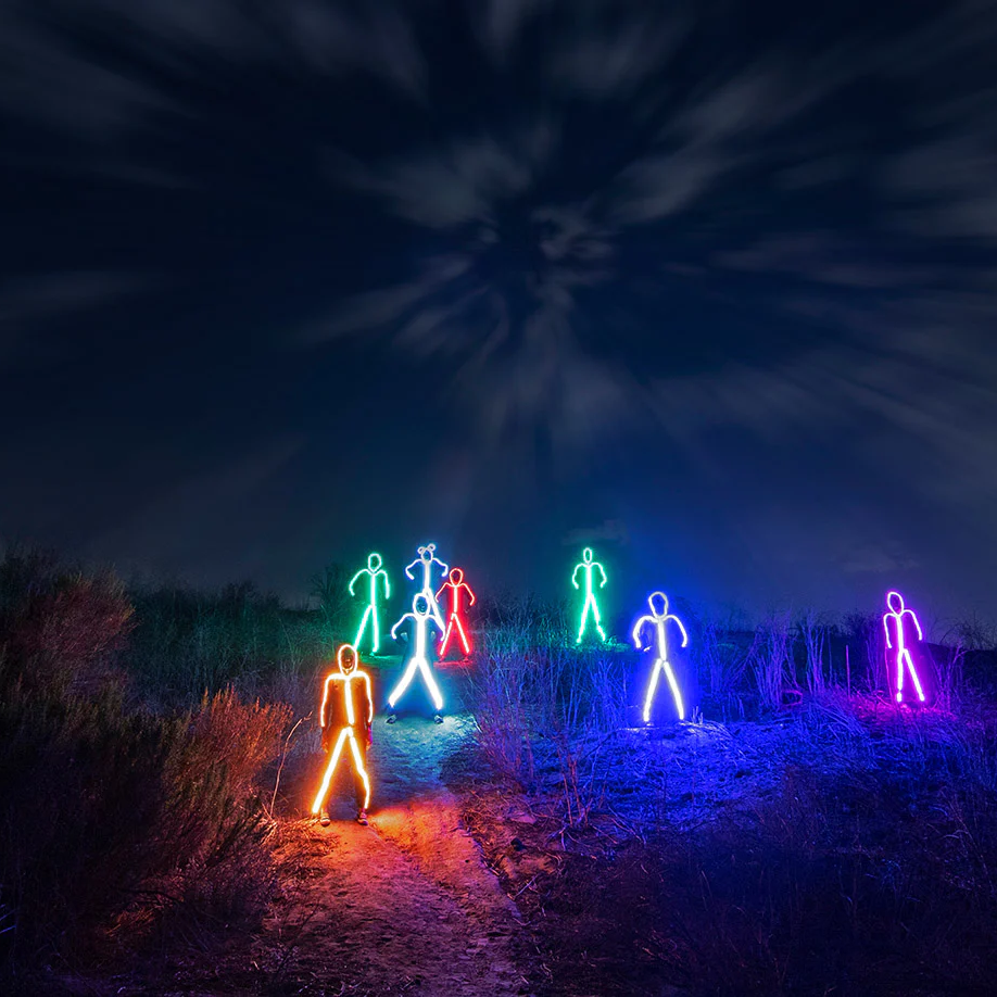 Fifaytech™ Kids/Adult LED stickman costume