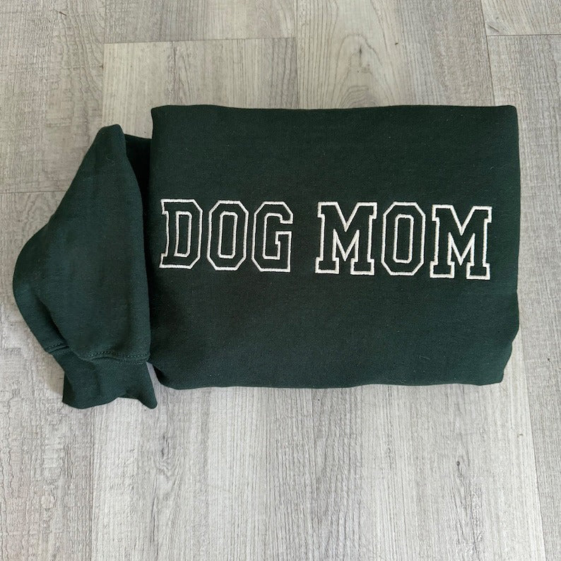 Sudadera con capucha personalizada con nombre de mascota bordado 