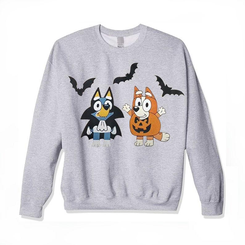 Sudadera de Halloween de Bluey y Bingo 