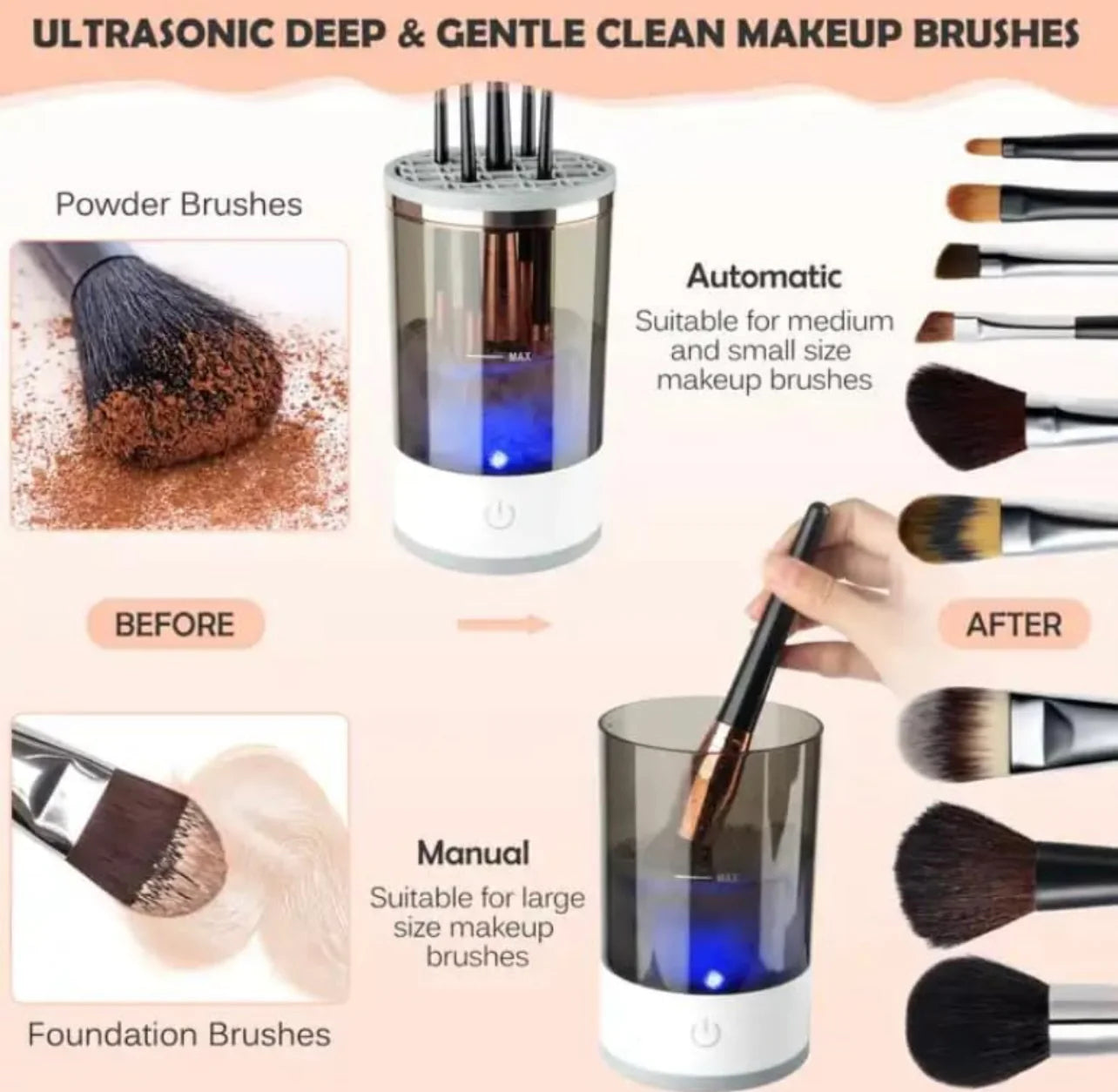 Fifaytech™ Makeup Brush Cleaner