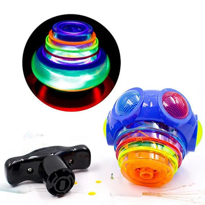 Fifaytech™ LED FLASHING LIGHT MUSIC SPINNING