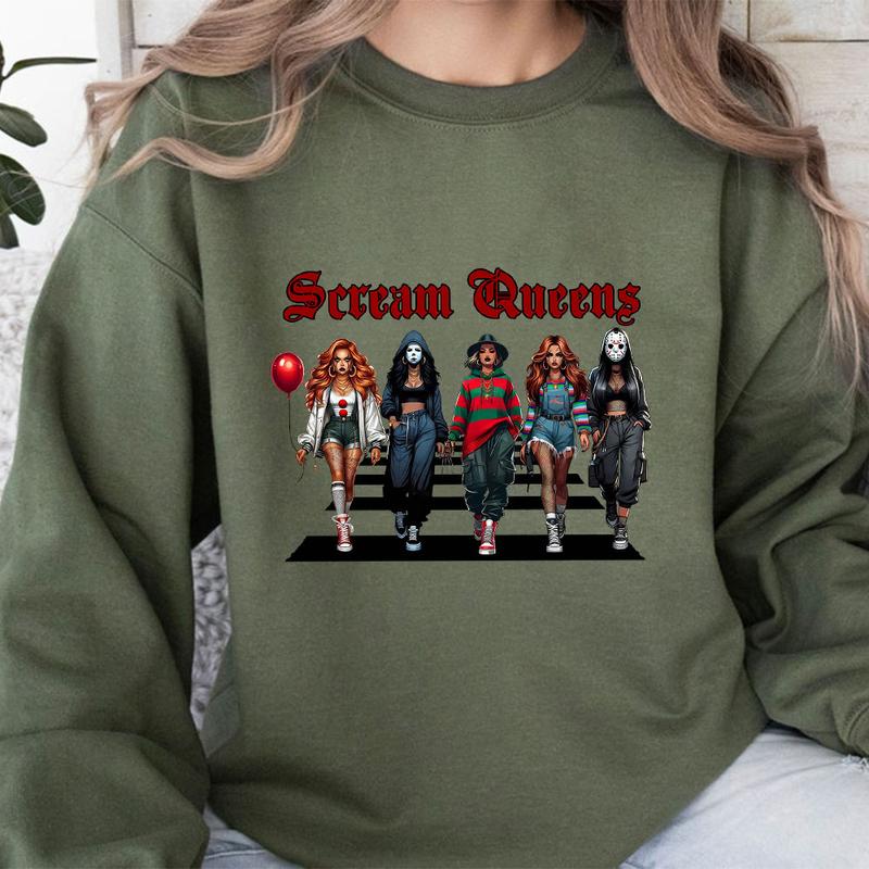 Fifaytech™ Halloween Characters  Scream Queens Shirt