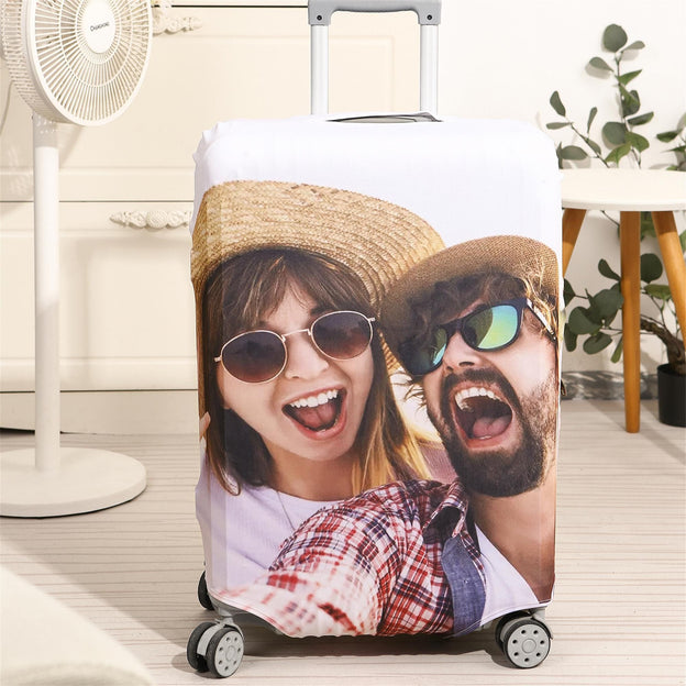 Fifaytech™ Custom Funny Photo Luggage Cover