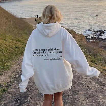 Fifaytech™ Dear Person Behind Me Sweatshirt