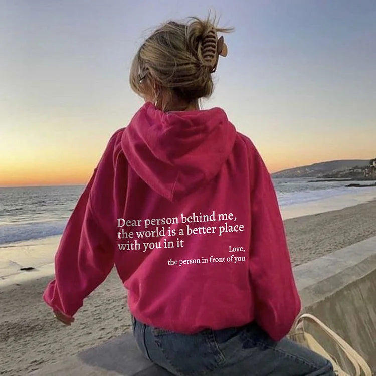 Fifaytech™ Dear Person Behind Me Sweatshirt