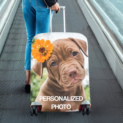 Fifaytech™ Custom Funny Photo Luggage Cover