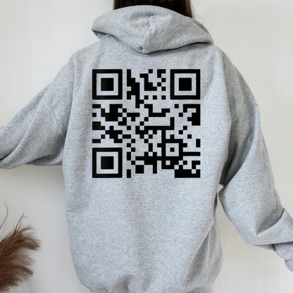 Fifaytech™ F**k You Funny QR Code Hoodie (Unisex)