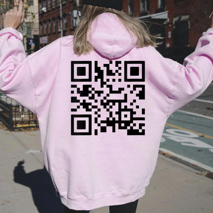 Fifaytech™ F**k You Funny QR Code Hoodie (Unisex)