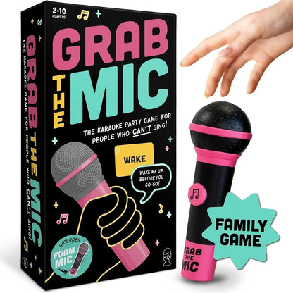 Fifaytech™ Grab The Mic - The Party Game For People Who Can't Sing!