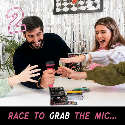 Fifaytech™ Grab The Mic - The Party Game For People Who Can't Sing!