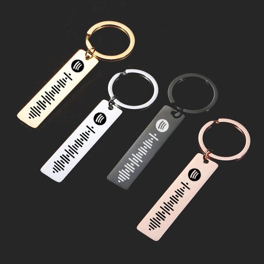 Fifaytech™ The first love song Keychain