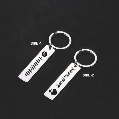 Fifaytech™ The first love song Keychain