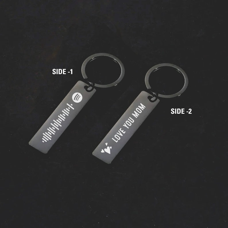 Fifaytech™ The first love song Keychain