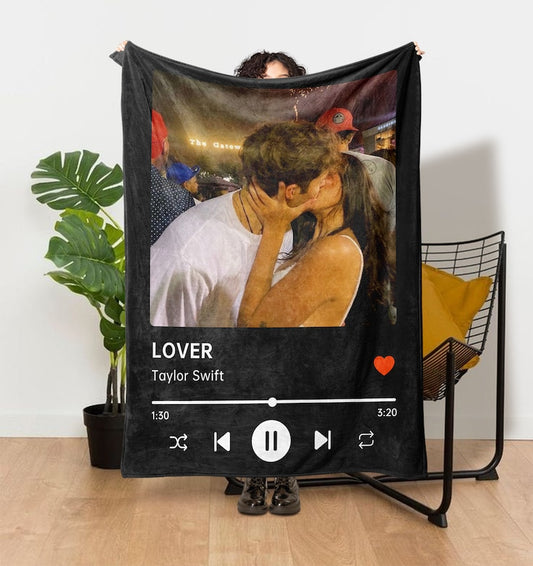 Fifaytech™ Custom Spotify Photo Blanket