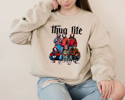 Fifaytech™ Thug Life Horror Movie Sweatshirt