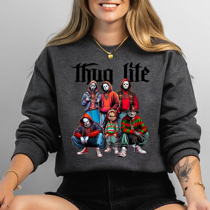 Fifaytech™ Thug Life Horror Movie Sweatshirt