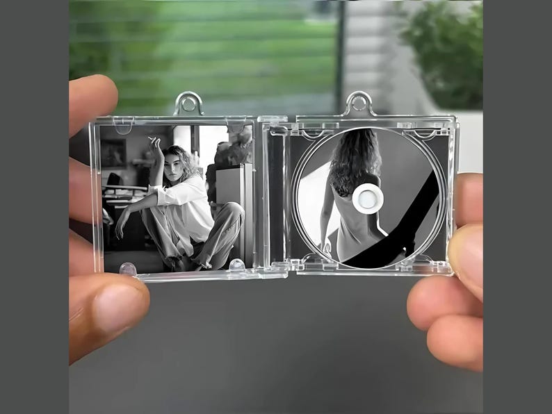 Fifaytech™ Personalized Mini Album CD Keychain with NFC