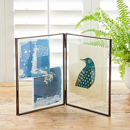 Fifaytech™ Recycled Glass And Metal Photo Frame