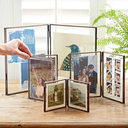 Fifaytech™ Recycled Glass And Metal Photo Frame