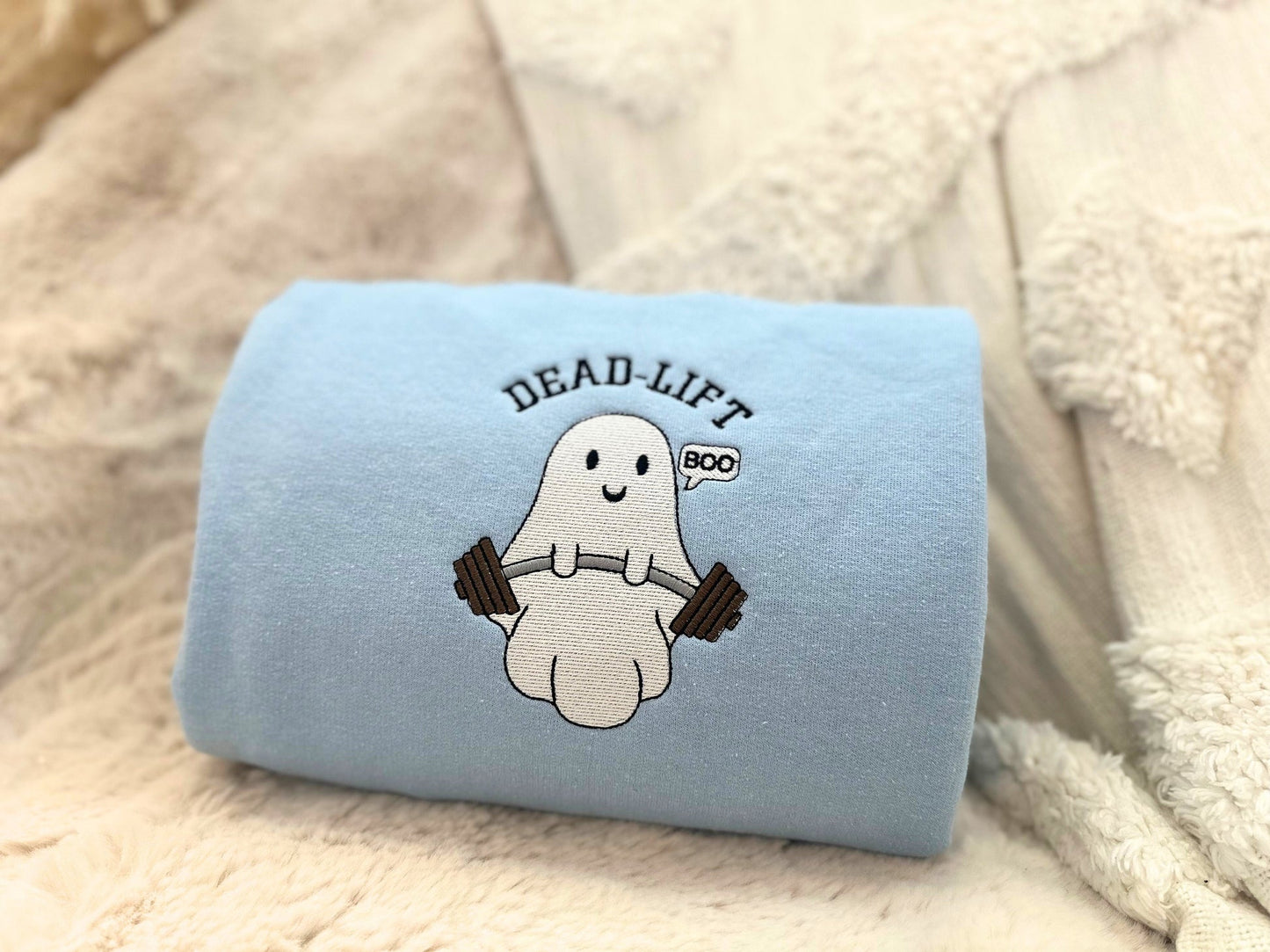 Fifaytech™ Deadlift Ghost Embroidered Sweatshirt