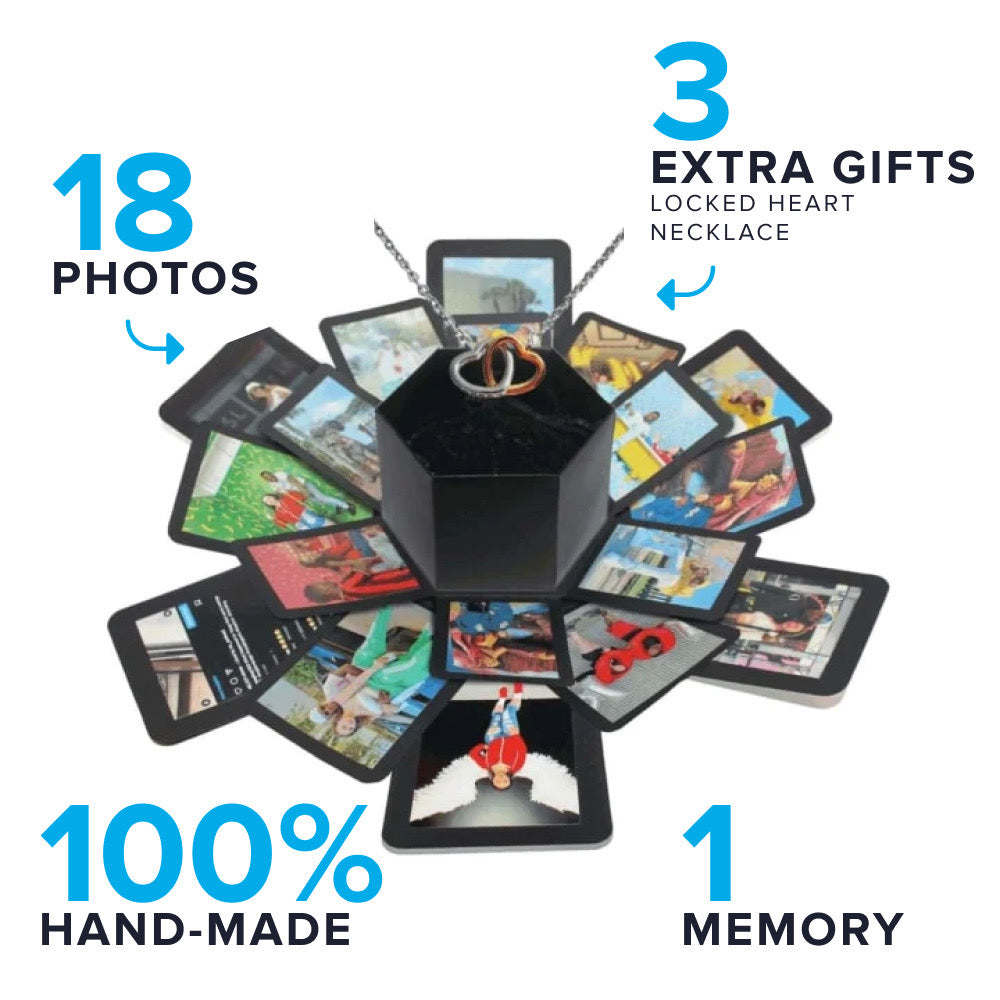 Fifaytech™ Hand Made Photo Gift Box