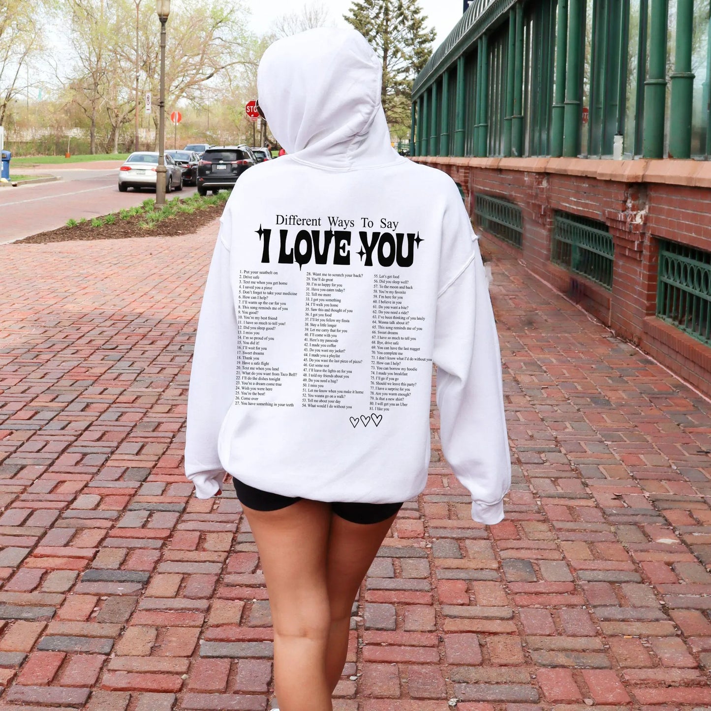 Fifaytech™ Different ways to say I love you Hoodie