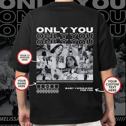 Fifaytech™ Valentine's Day Gift Package - Custom Only You Photo shirt