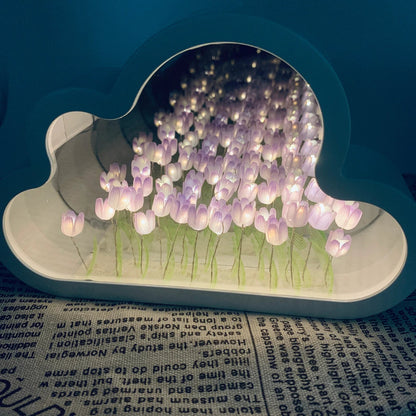 Fifaytech™ FOREVER INFINITE CLOUD MIRROR TULIPS