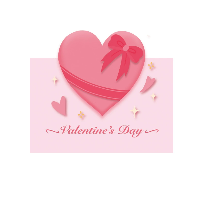 Fifaytech™ Valentine‘’s day heart Greeting Card